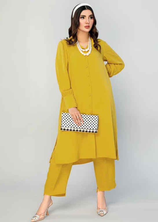 Yellow Kurta Set for Women