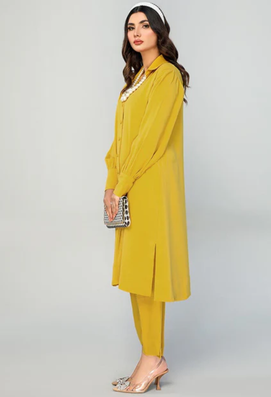 Yellow Kurta Set for Women