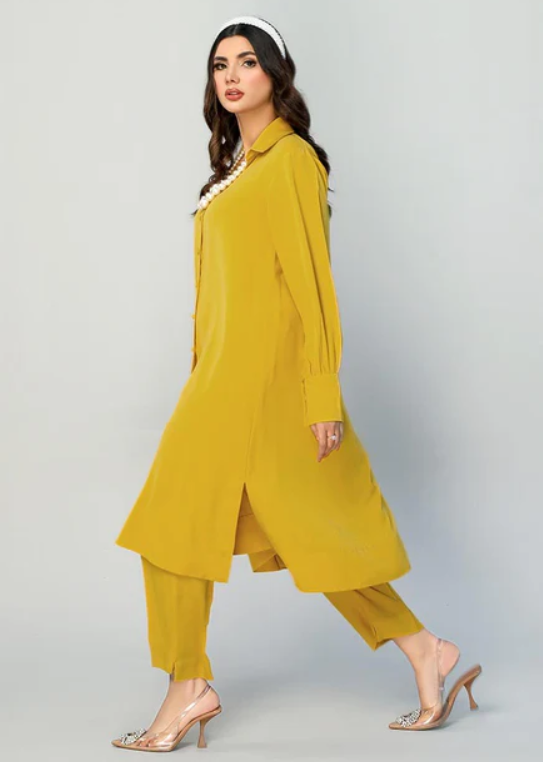 Yellow Kurta Set for Women